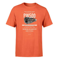Thumbnail for PW500 design on orange single side