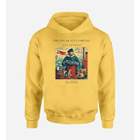 Thumbnail for VINTAGE G4204 - The Polar Sun Compass - Premium Hoodie design on yellow premium