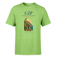 Thumbnail for Gazipasa-Alanya Airport (GZP) T-Shirt single-side front print in Light Green | gazipasa-alanya-airport-gzp-double-side-t-shirt