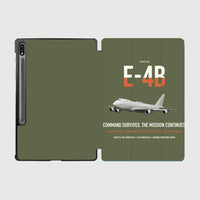 Thumbnail for E-4B Nightwatch design on green army samsung tablet tablet case