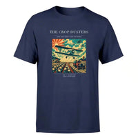 Thumbnail for VINTAGE G4027 - The Crop Dusters - Premium T-Shirt design on navyblue premium t shirt