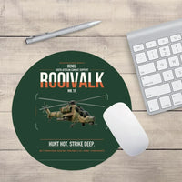 Thumbnail for Denel Rooivalk Mk 1F design on dark green round mouse pad