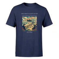 Thumbnail for VINTAGE G4000 - The First Flight Dunes - Premium T-Shirt design on navyblue premium t shirt