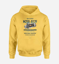 Thumbnail for M250-B17F design on yellow hoodie single side