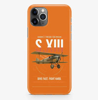 Thumbnail for SPAD S.XIII C.1 design on orange magsafe iphone case, for iPhone Pro Max