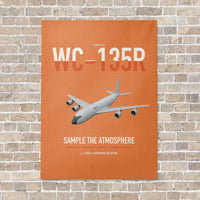 Thumbnail for WC-135R Constant Phoenix vertical canvas print - no frame - orange background