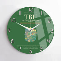 Thumbnail for Fuaamotu International Airport TBU Wall-Clock No-Frame - Green