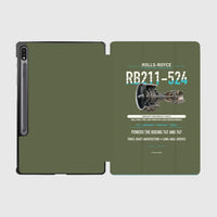 Thumbnail for RB211-524 design on green army samsung tablet tablet case
