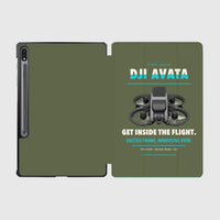 Thumbnail for DJI Avata design on green army samsung tablet tablet case