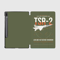 Thumbnail for BAC TSR-2 design on green army samsung tablet tablet case
