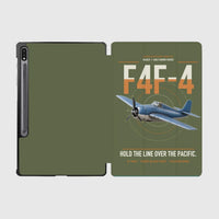 Thumbnail for F4F-4 Wildcat design on green army samsung tablet tablet case