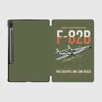Thumbnail for F-82B Twin Mustang design on green army samsung tablet tablet case