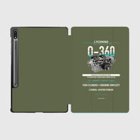 Thumbnail for O-360 design on green army samsung tablet tablet case