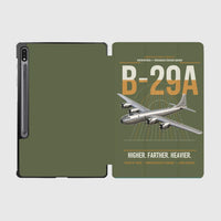 Thumbnail for B-29A Superfortress design on green army samsung tablet tablet case