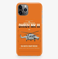Thumbnail for HAL ALH Dhruv Mk III design on orange magsafe iphone case, for iPhone Pro Max
