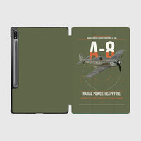 Thumbnail for Focke-Wulf Fw 190A-8 design on green army samsung tablet tablet case