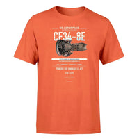 Thumbnail for CF34-8E design on orange single side