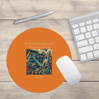 Thumbnail for VINTAGE G4455 - The Restoration First Start - Designed Mouse Pads design on orange round