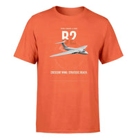 Thumbnail for Handley Page Victor B2 design on orange t-shirt, single-side print