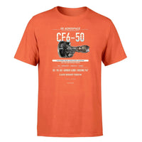 Thumbnail for CF6-50 design on orange single side