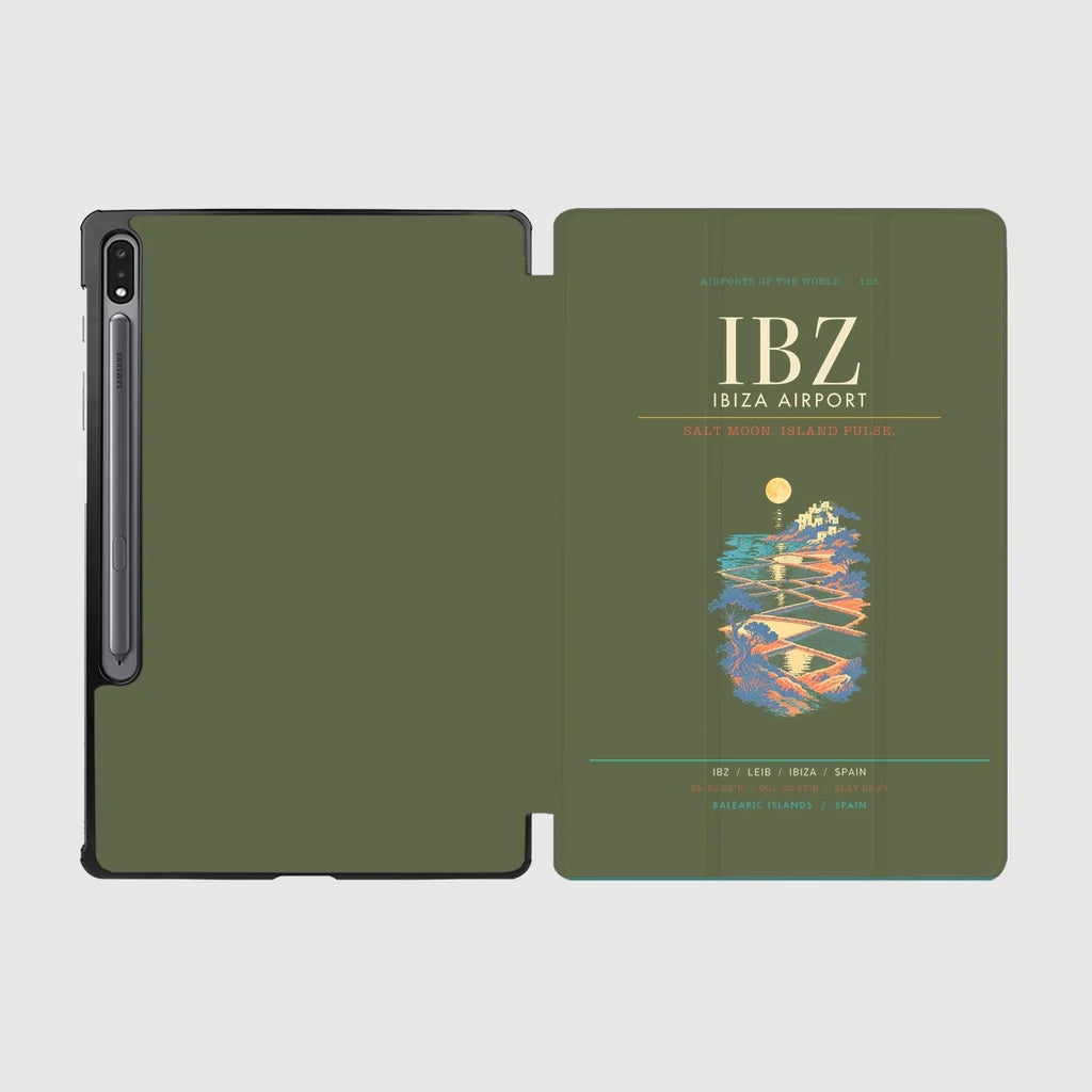 Ibiza Airport IBZ - Ses Salines Moon-Tide Loom - Green Army