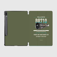 Thumbnail for BR710 design on green army samsung tablet tablet case