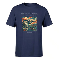 Thumbnail for VINTAGE G4035 - The Coastal Patrol - Premium T-Shirt design on navyblue premium t shirt