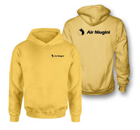 Thumbnail for Air Niugini Airlines logo on yellow double side hoodie