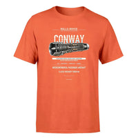 Thumbnail for CONWAY design on orange single side