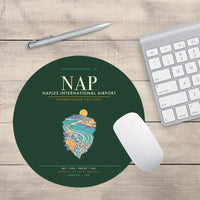Thumbnail for Naples International Airport NAP - Vesuvian Ceramic Current - Dark Green