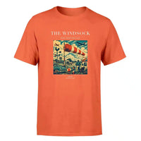 Thumbnail for VINTAGE G4136 - The Windsock - Premium T-Shirt design on orange premium