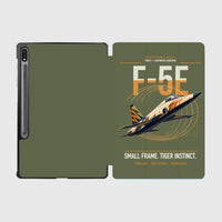 Thumbnail for F-5E Tiger II design on green army samsung tablet tablet case