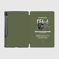 Thumbnail for CF6-6 design on green army samsung tablet tablet case
