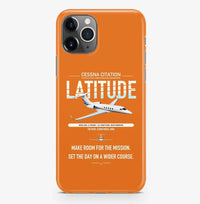 Thumbnail for Cessna Citation Latitude design on orange magsafe iphone case, for iPhone Pro Max