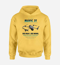 Thumbnail for DJI Mavic 3 Thermal design on yellow hoodie single side