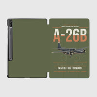 Thumbnail for A-26B Invader design on green army samsung tablet tablet case