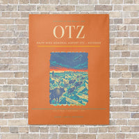 Thumbnail for Ralph Wien Memorial Airport OTZ — Kotzebue vertical canvas print - no frame - orange background
