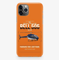 Thumbnail for Bell 505 design on orange magsafe iphone case, for iPhone Pro Max