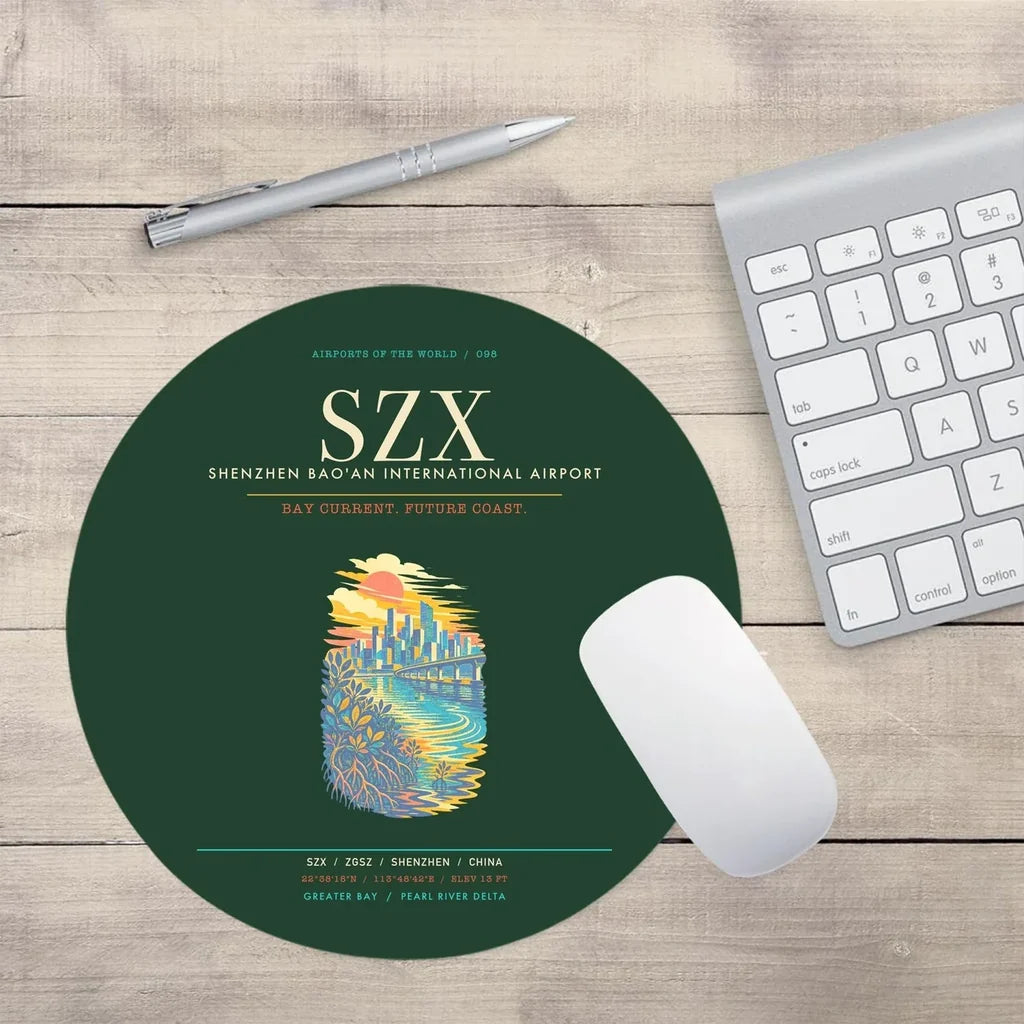 Shenzhen Bao'an International Airport SZX - Dark Green