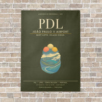 Thumbnail for Joao Paulo II Airport PDL - Canvas Framed - Green Army