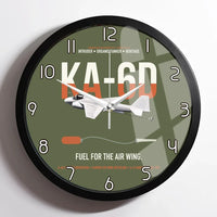 Thumbnail for KA-6D Intruder design on green army framed wall clock