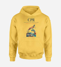 Thumbnail for Casper–Natrona County International Airport (CPR) design on yellow hoodie single-side print