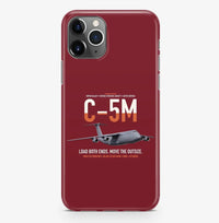 Thumbnail for C-5M Super Galaxy design on dark red magsafe iphone case, for iPhone Pro Max