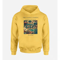 Thumbnail for VINTAGE G4331 - The Oasis Landing - Premium Hoodie design on yellow premium