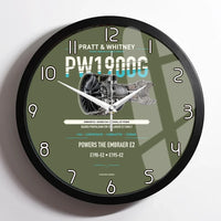 Thumbnail for PW1900G design on green army framed wall clock