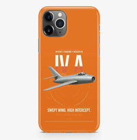 Thumbnail for Dassault Mystère IV A design on orange magsafe iphone case, for iPhone Pro Max