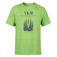 Thumbnail for Yakima Air Terminal (McAllister Field) (YKM) T-Shirt single-side front print in Light Green | yakima-air-terminal-mcallister-field-ykm-double-side-t-shirt