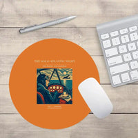 Thumbnail for VINTAGE G4294 - The Solo Atlantic Night - Designed Mouse Pads design on orange round