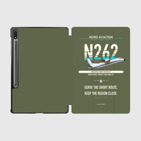 Thumbnail for Nord 262A design on green army samsung tablet tablet case