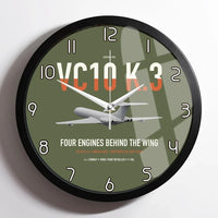 Thumbnail for Vickers VC10 K.3 design on green army framed wall clock